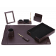 Leatherette Desk Set