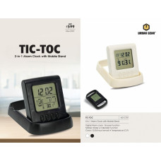 TIC-TOC Alarm Clock With Mobile Stand
